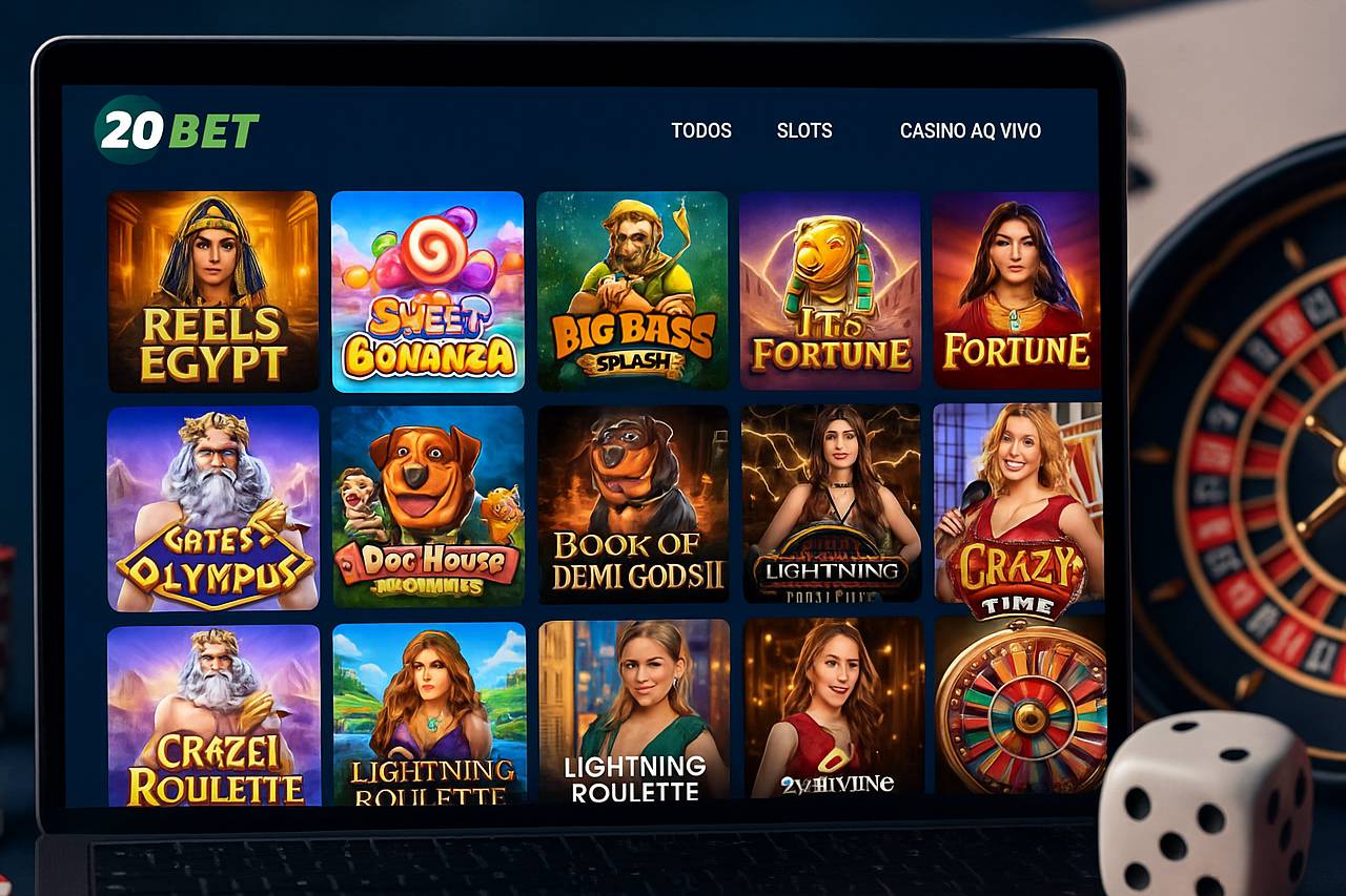 Jogos de cassino online 20BET